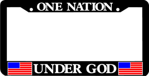 ONE NATION UNDER GOD License Plate Frame