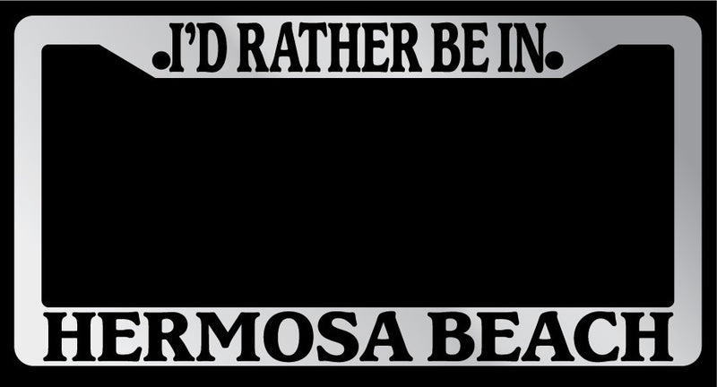 Chrome License Plate Frame I&