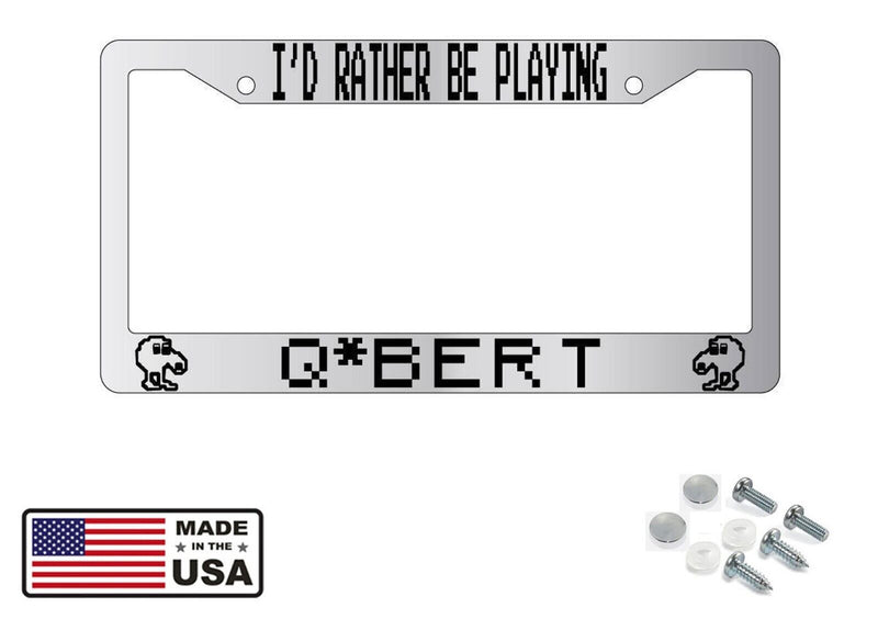 Chrome License Plate Frame I&