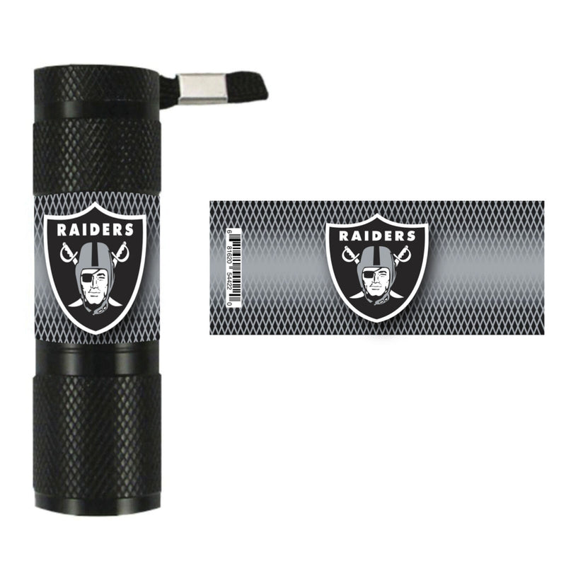 NFL Las Vegas Raiders LED Flashlight 1.1"x.3"x3.4"