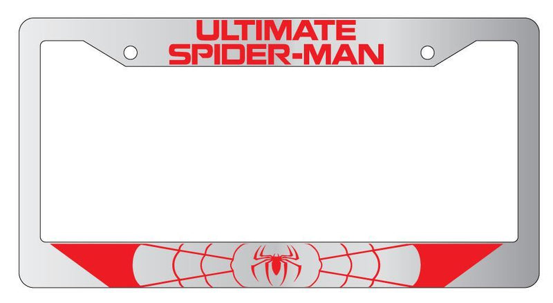 Ultimate For Spider Man Chrome METAL License Plate Frame For Marvel  Mod-GRAPH9856236-8225