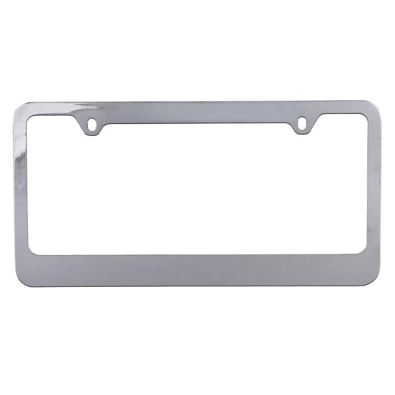 Heavy Duty Metal License Plate Frame Holder Chrome Plated Car Bling