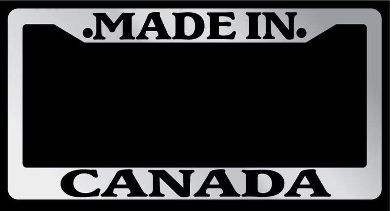 Chrome License Plate Frame Made in Canada Auto Accessory 1159  Mod-GRAPH9856236-1641