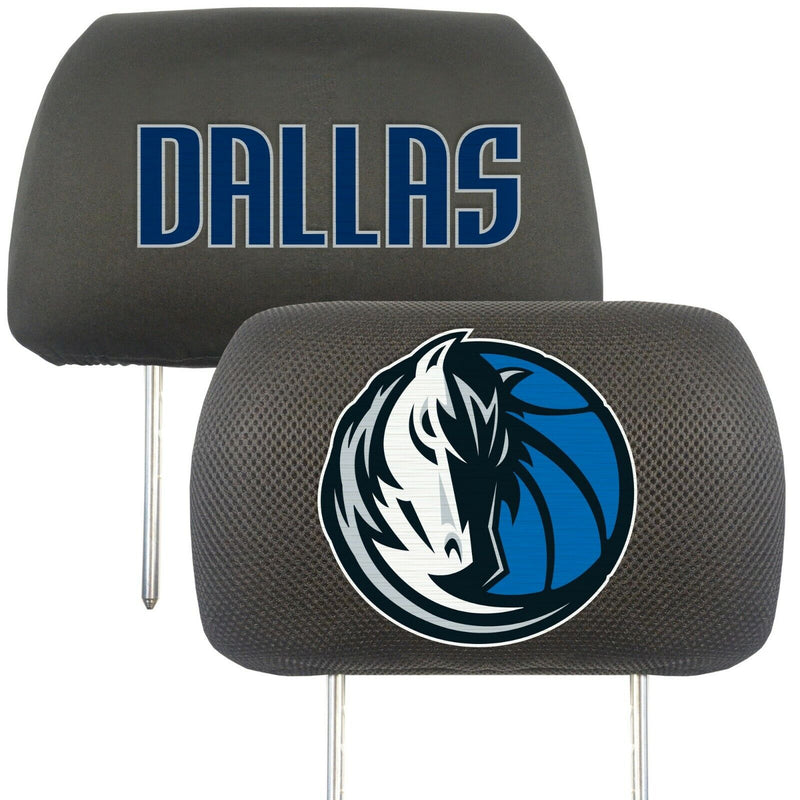 NBA Dallas Mavericks 2-Piece Embroidered Headrest Covers