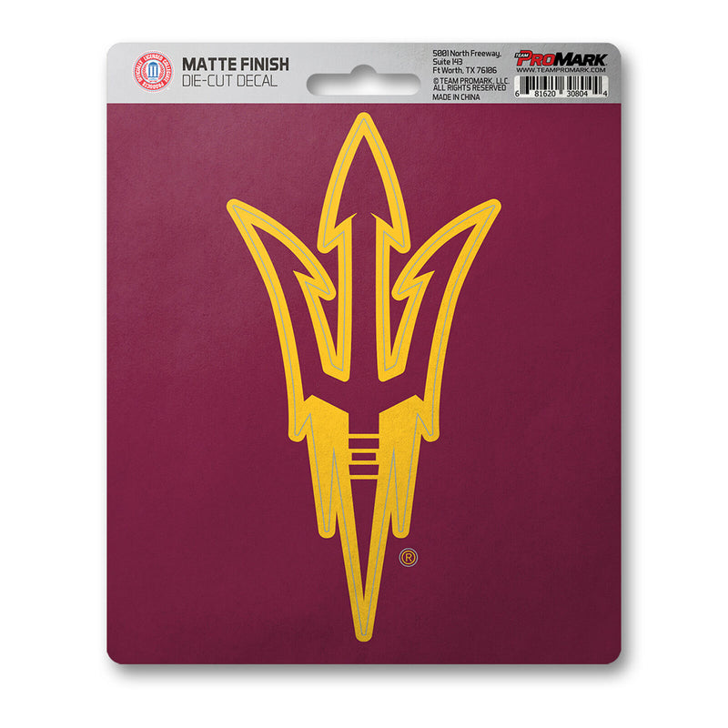 NCAA Arizona State Sun Devils Decal Matte 5"X6.25" Auto Boat Luggage