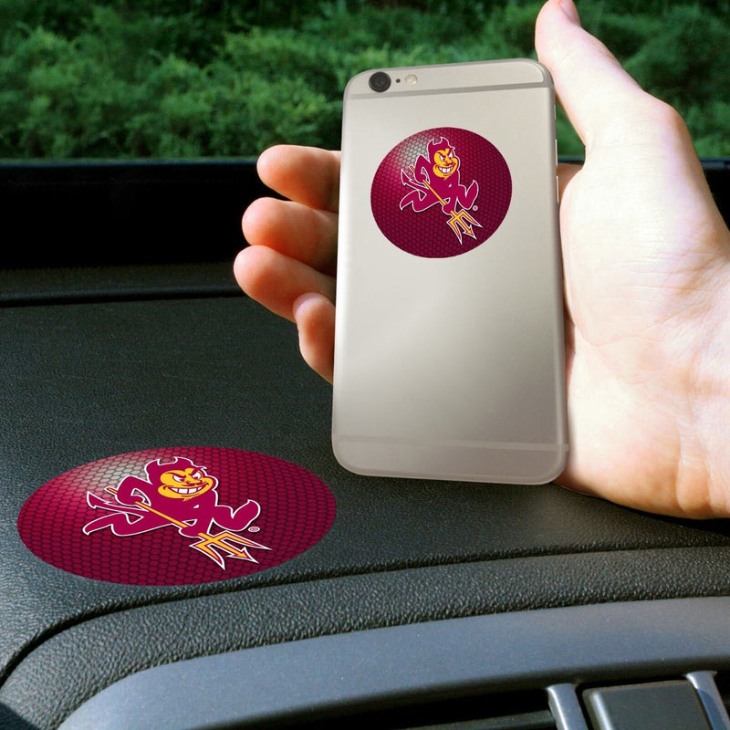 NCAA Arizona State Sun Devils Cell Phone Grip Thick Polymer Stickers