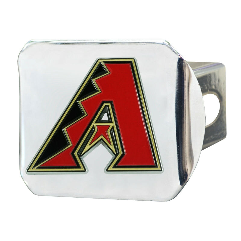 MLB Arizona Diamondbacks 3D Color on Chrome Metal Hitch Cover