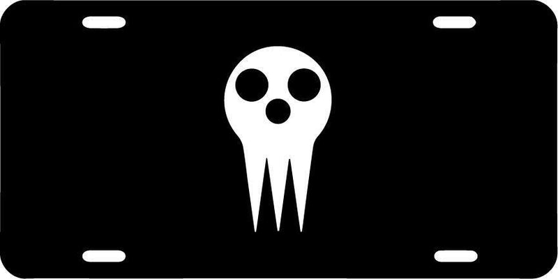 Lord Death Vanity License Plate Soul Eater  Mod-GRAPH9856236-7755