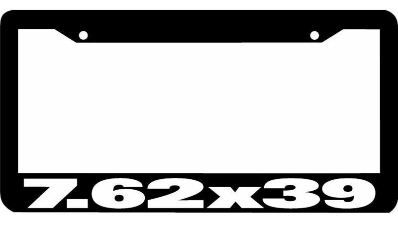 7.62x39 AK-47 Ammo License Plate Frame