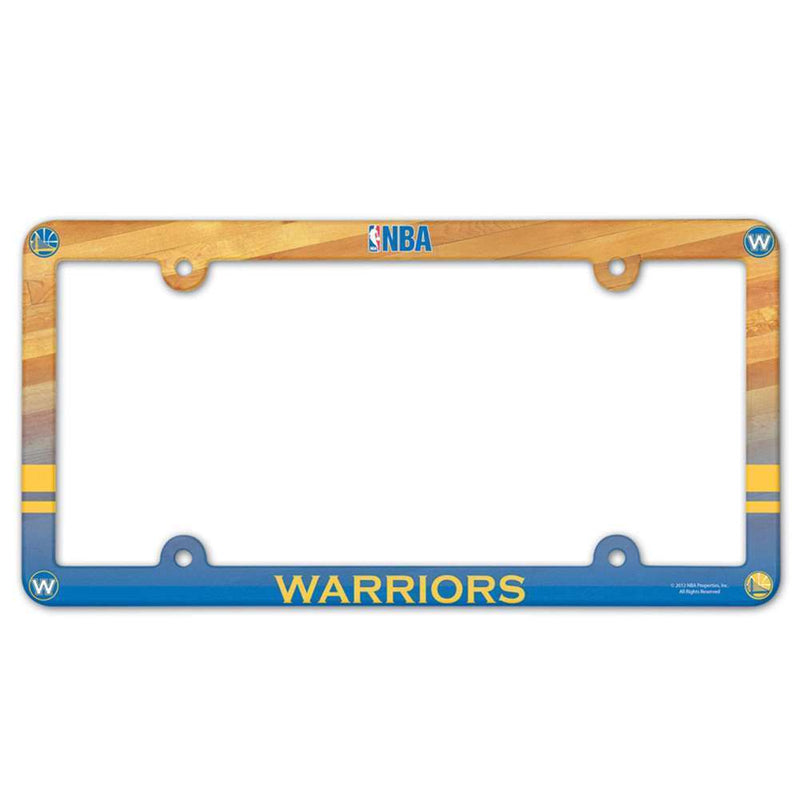 NBA Golden State Warriors Plastic License Plate Frame