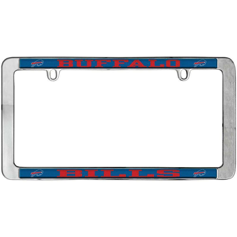 NFL Buffalo Bills Thin Metal License Plate Frame