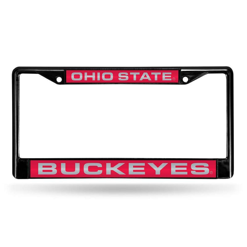 NCAA Ohio State Buckeyes Black License Plate Frame