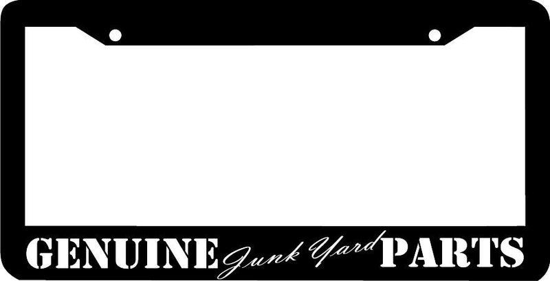 GENUINE JUNK YARD PARTS jdm License Plate Frame