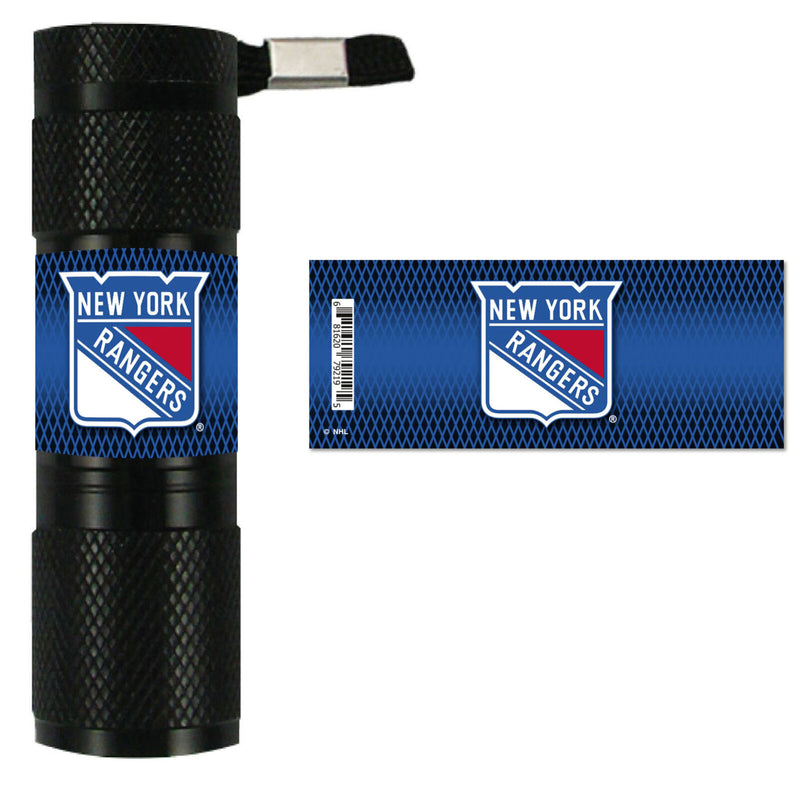 NHL New York Rangers LED Flashlight 1.1"x.3"x3.4"