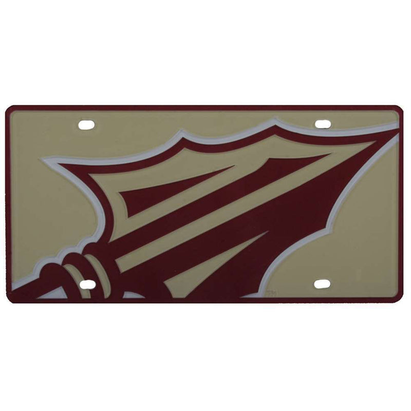 NCAA Florida State Seminoles Full Color Mega Inlay License Plate