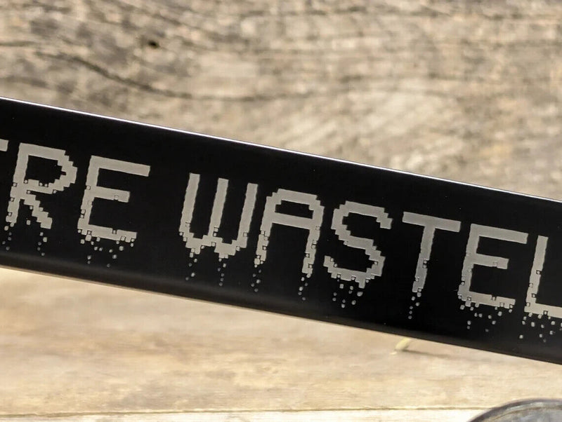 Hey There Wastelander - Fallout inspired METAL Laser Etched License Plate Frame