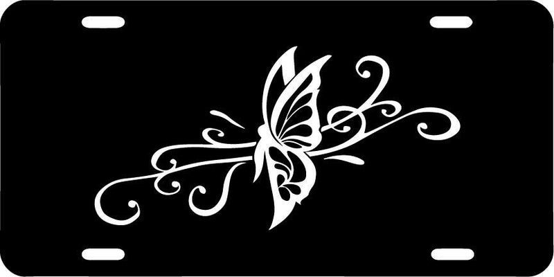 Butterfly Vanity License Plate Mod-GRAPH9856236-7605