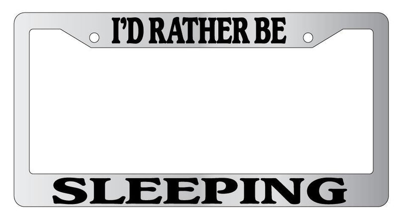Chrome License Plate Frame I&