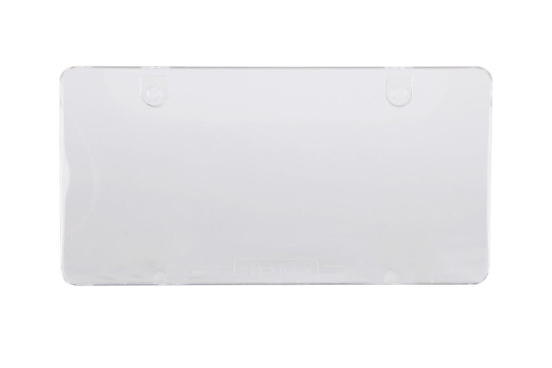 Universal Unbreakable License Plate Bubble Covers Two Holes Patented Design