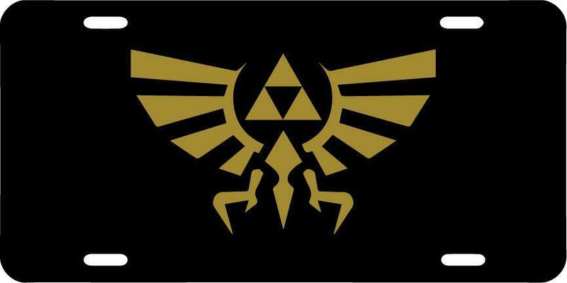 Triforce Vanity License Plate Zelda  Mod-GRAPH9856236-7617