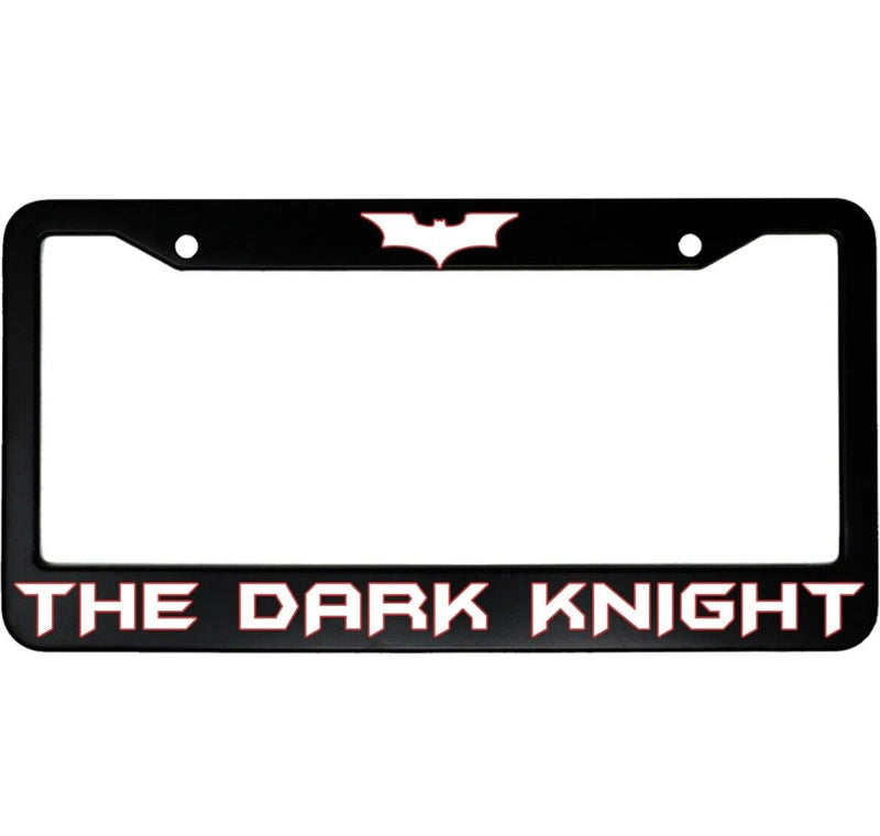 The Dark Knight Batman (w/ Bat Symbol) Aluminum Car License Plate Frame