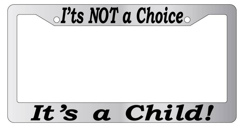 Chrome License Plate Frame It&