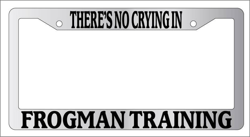 Chrome License Plate Frame There&