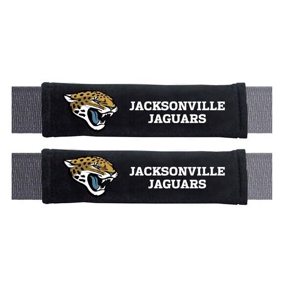 NFL Jacksonville Jaguars 2-Piece Embroidered Seat Belt Covers