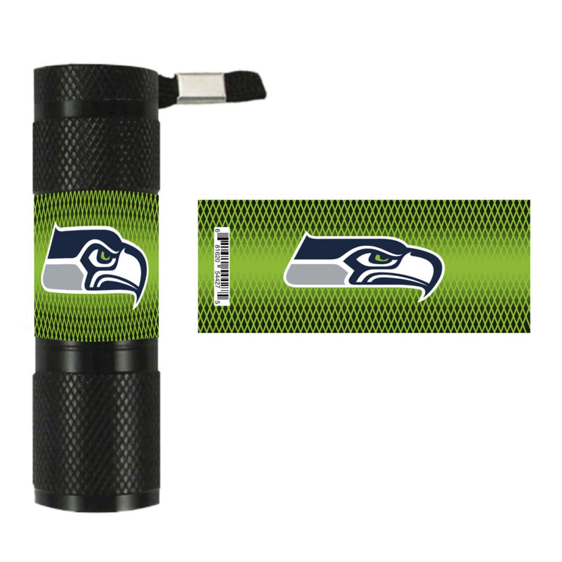 NFL Seattle Seahawks LED Flashlight 1.1"x.3"x3.4"