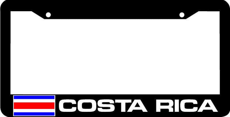 COSTA RICA COSTA RICAN FLAG License Plate Frame