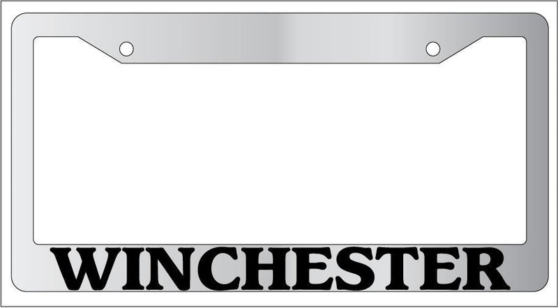 Chrome License Plate Frame New City State Winchester Auto Accessory 1036  Mod-GRAPH9856236-4928