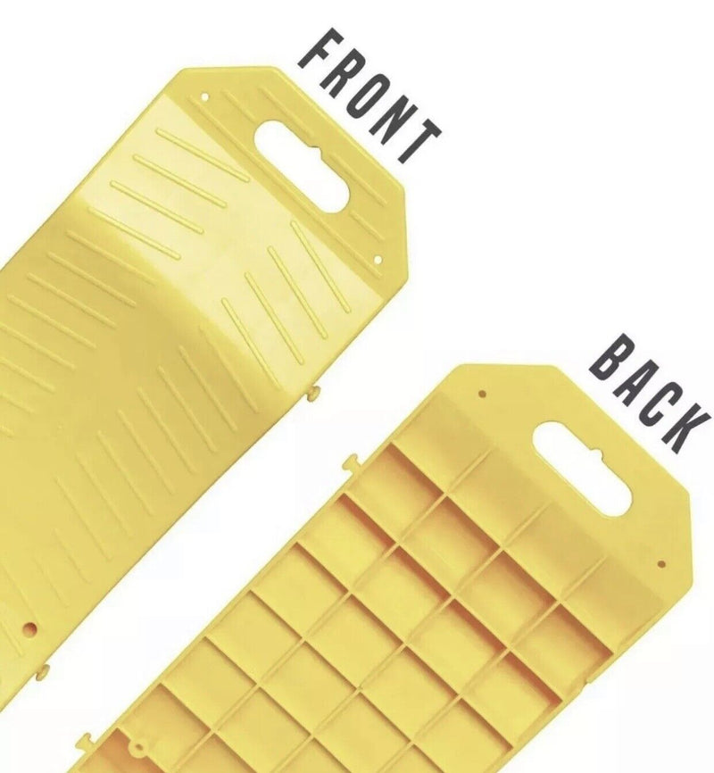 Tire Saver Ramps - 8-Pack Premium Quality Portable Highly Visible Yellow