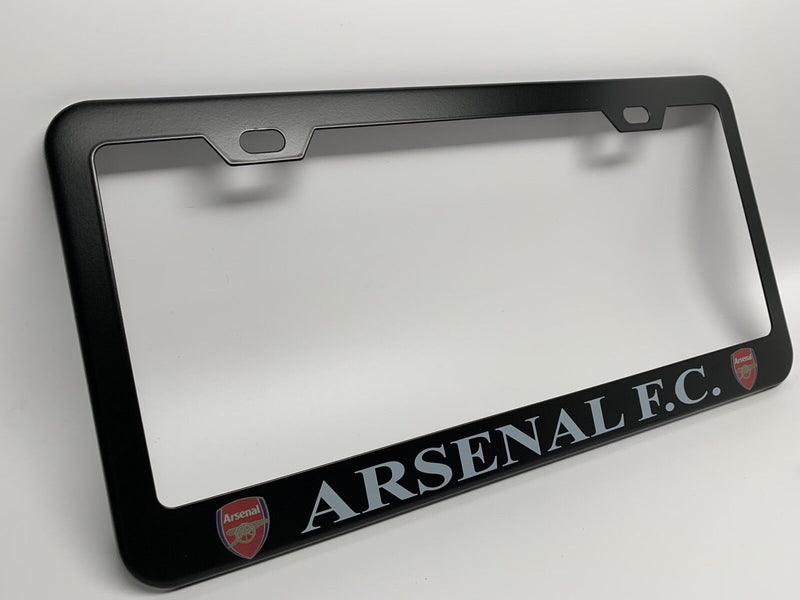Black "ARSENAL F.C." License Plate Frame
