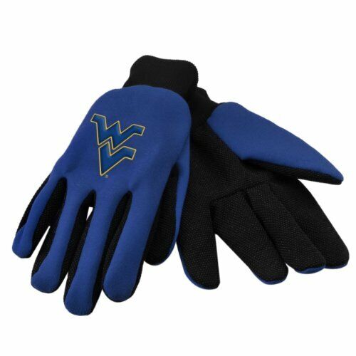 NCAA W. Virginia Mountaineers Embroidered Utility Gloves One Size Fits Most