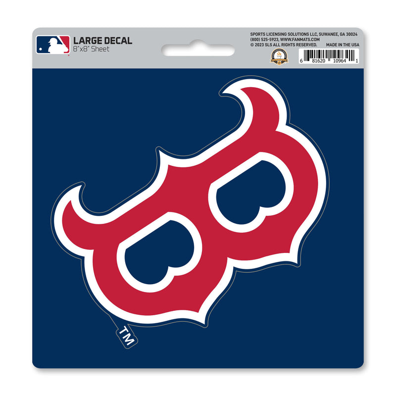 MLB Boston Red Sox Decal Large 8"X8" Auto RV Boat Cooler Luggage