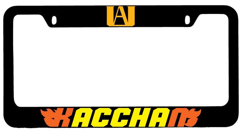 Kacchan Black METAL License Plate Frame My Hero Academia  Mod-GRAPH9856236-7866