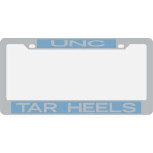 NCAA North Carolina Tar Heels Metal Inlaid Acrylic License Plate Frame