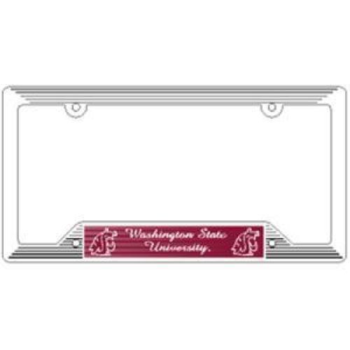 NCAA Washington State Cougars Plastic License Plate Frame