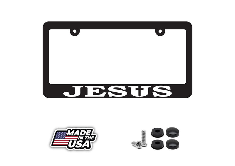 Jesus Cross Christian Christ Car Truck Auto License Plate Frame Model: jsuc34