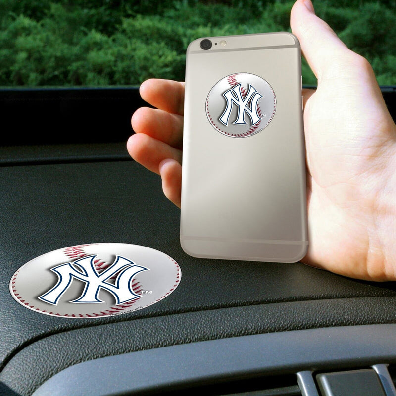 MLB New York Yankees Get a Grip Cell Phone Grip Thick Polymer Stickers