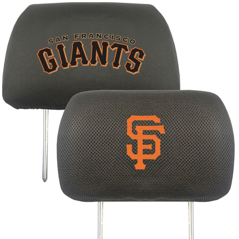 MLB San Francisco Giants 2-Piece Embroidered Headrest Cover