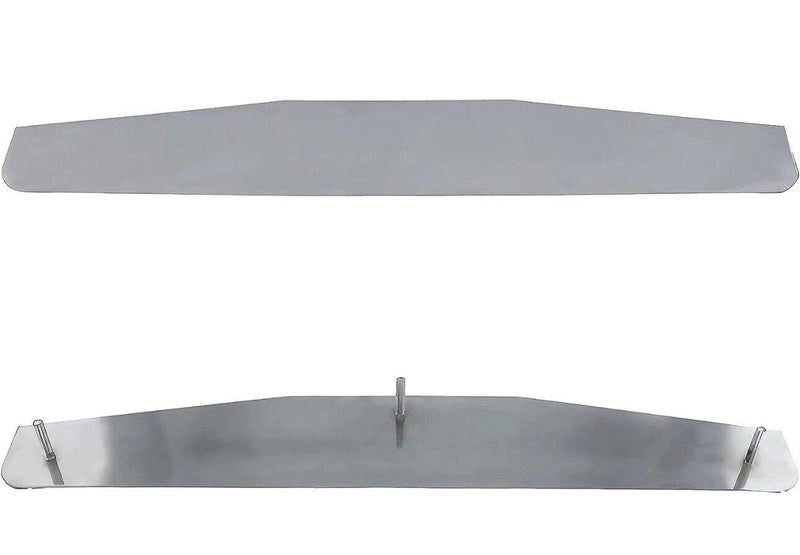 Mud Flap weights 1 Pair Stainless steel For Semi Trucks 24” X 4”