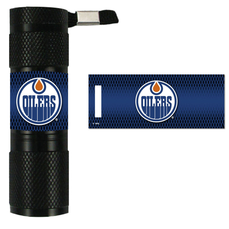 NHL Edmonton Oilers LED Flashlight 1.1"x.3"x3.4"