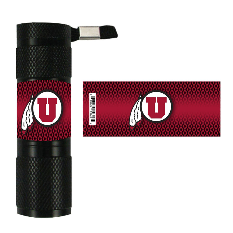 NCAA Utah Utes LED Flashlight 1.1"x.3"x3.4"