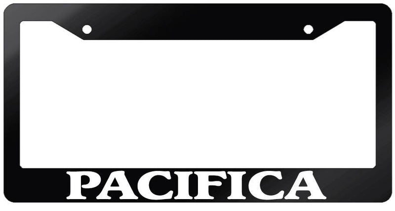 Glossy Black License Plate Frame PACIFICA Auto Accessory 2489  Mod-GRAPH9856236-6946