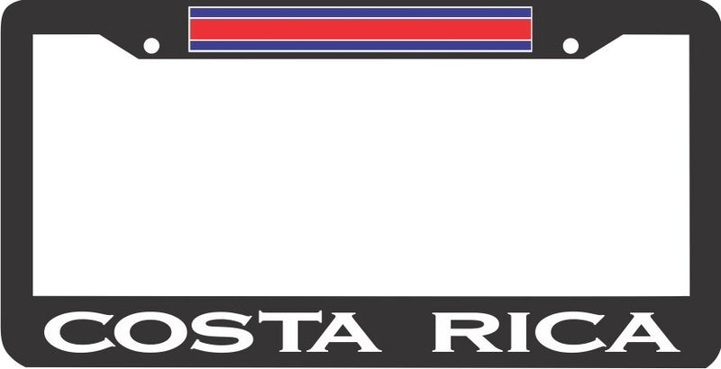 COSTA RICA COSTA RICAN FLAG License Plate Frame