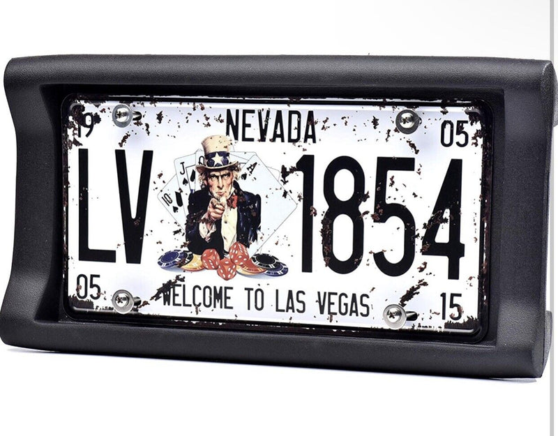 IdeaWorks - Front Bumper Guard - Bumper Protector - License Plate Frame- NEW