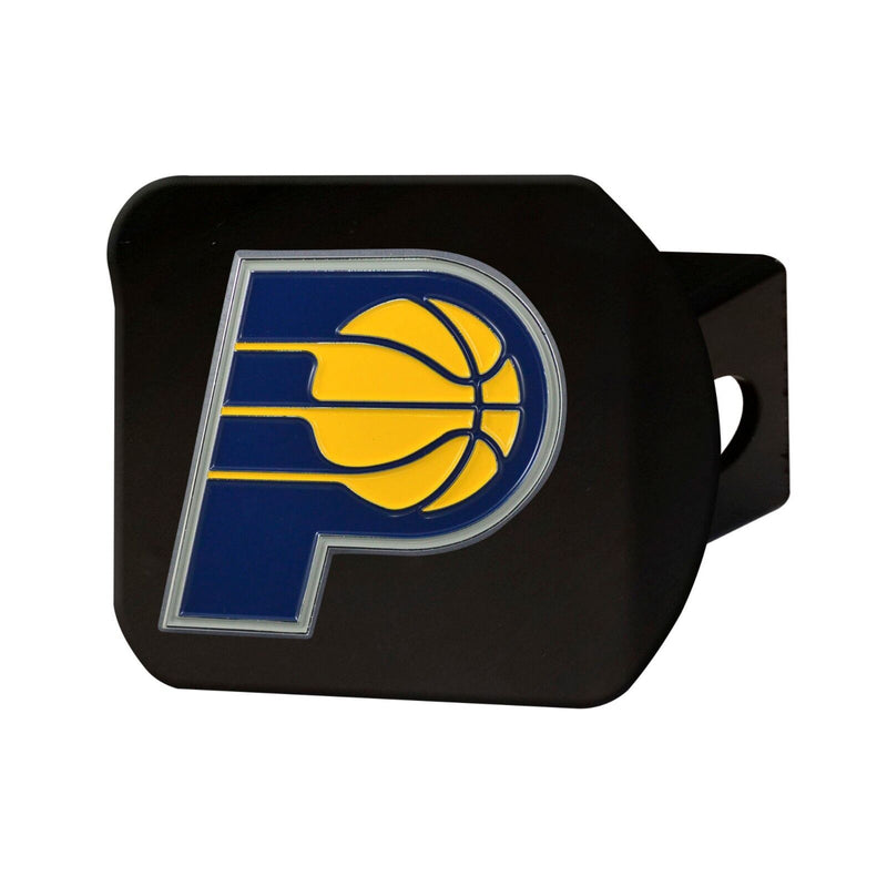 NBA Indiana Pacers 3D Color on Black Metal Hitch Cover