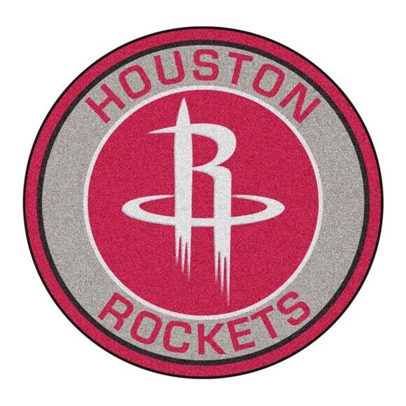 NBA Houston Rockets "Roundel" Starter Rug, Bath Mat