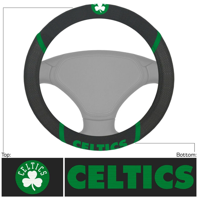 NBA Boston Celtics Embroidered Steering Wheel Cover